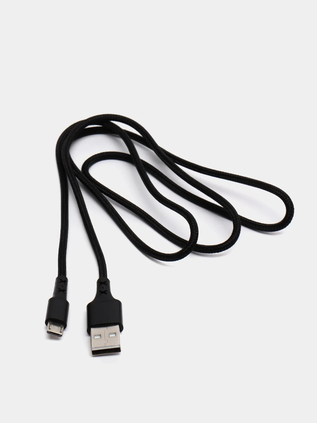 Кбель microUSB для зарядки и передачи данных ( 1 М, 2,4А)
