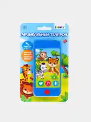 Голубой игрушка "Музыкальный телефон"
