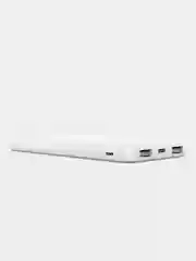 Белый внешний аккумулятор powerbank 10000 mAh