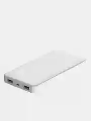 Белый power Bank внешний аккумулятор 10000 mAh, портативная зарядка