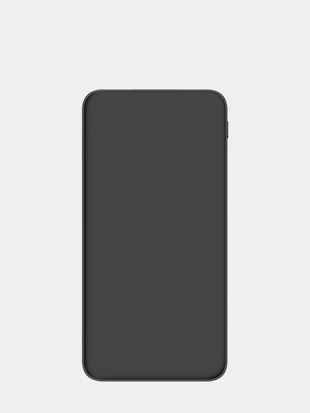 Черный power Bank внешний аккумулятор 10000 mAh, портативная зарядка