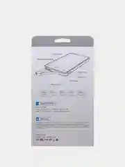 Белый power Bank внешний аккумулятор 10000 mAh