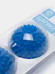 Шарики для стирки белья Доляна, d=6 см, 2 шт, цвет МИКС