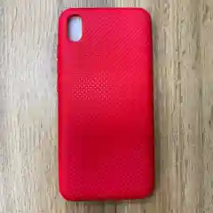 Бежевый силиконовый чехол Xiaomi Redmi 7A, с перфорацией, однотонный