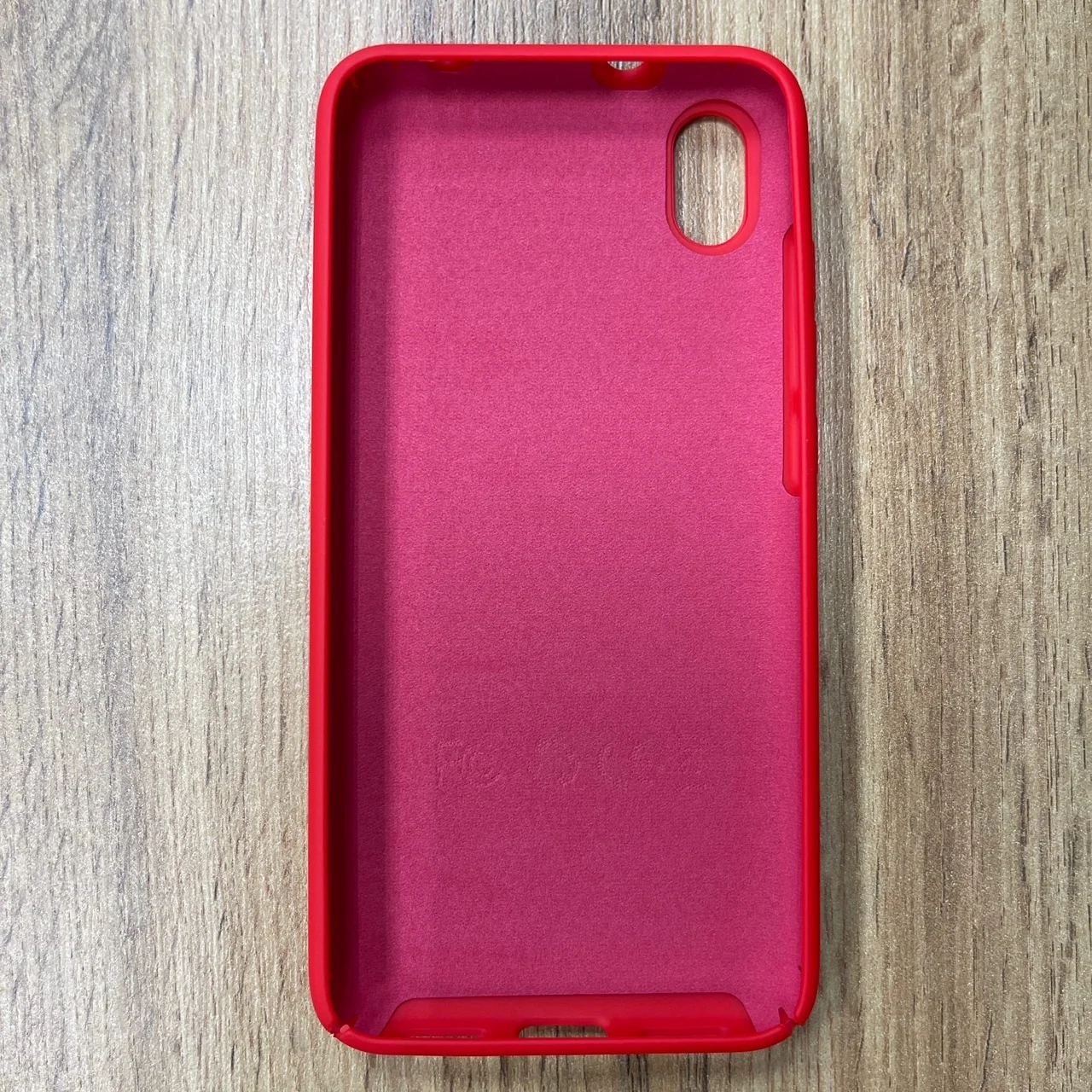 Бежевый силиконовый чехол Xiaomi Redmi 7A, с перфорацией, однотонный