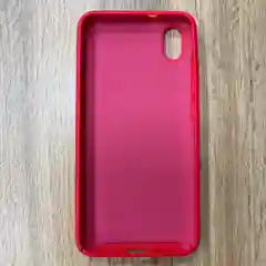 Бежевый силиконовый чехол Xiaomi Redmi 7A, с перфорацией, однотонный