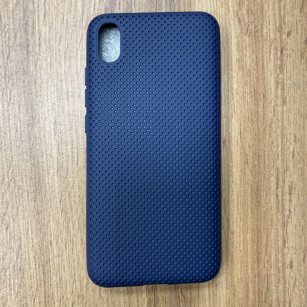 Темно-синий силиконовый чехол Xiaomi Redmi 7A, с перфорацией, однотонный
