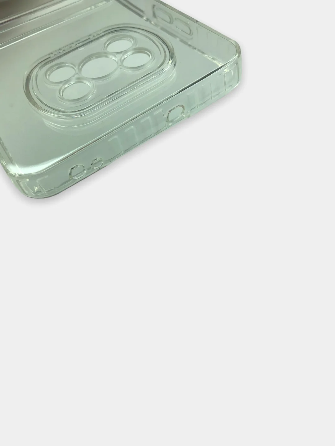 Чехол для Xiaomi Poco X3 NFC / Poco X3 Pro, Поко Х3 Про, прозрачный, с карманом для карты