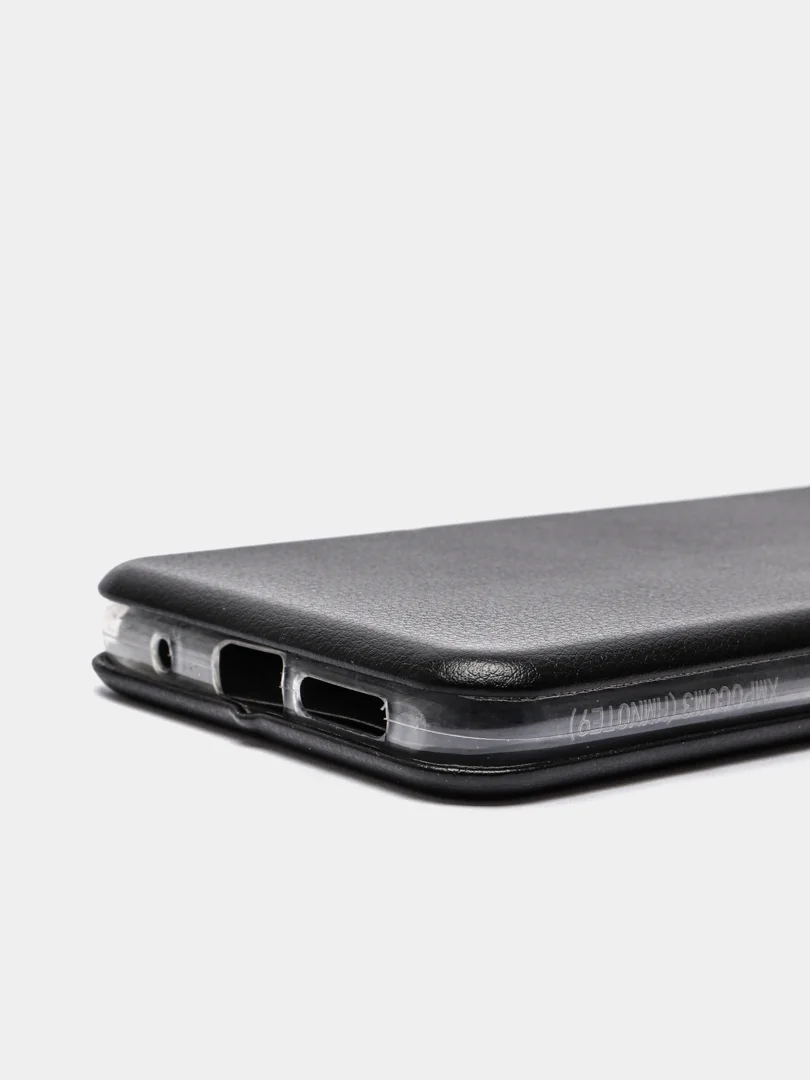 Черный чехол книжка Xiaomi Redmi 9T с функцией подставки Редми 9Т