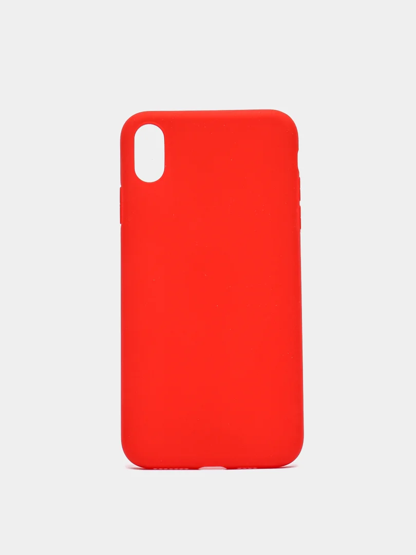 Красный чехол iPhone 6/6S, 7/8/SE2020, 7 Plus/8 Plus, X/XS, XS Max, XR, 11/11 Pro/11 Pro Max