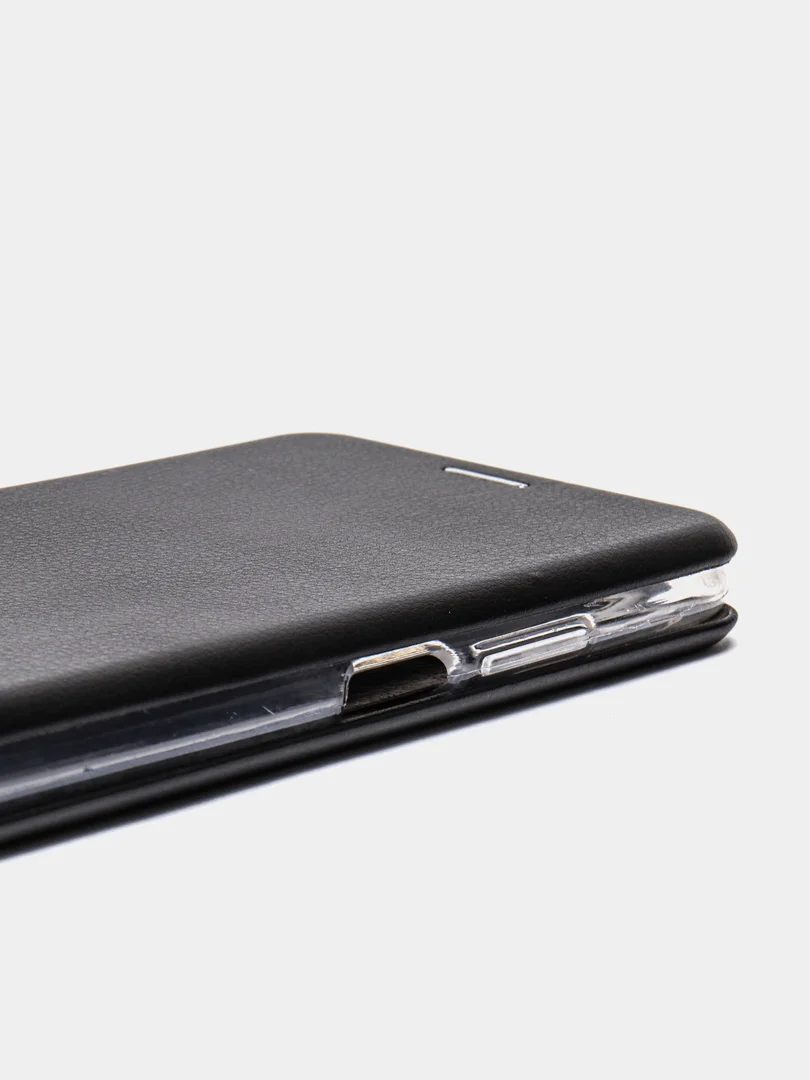 Черный чехол книжка Xiaomi POCO F3, POCO M3, POCO X3 NFC, POCO X3 PRO с функцией подставки