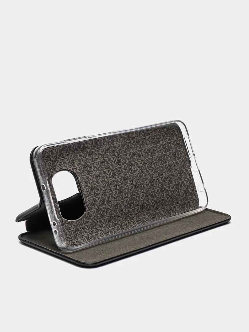 Черный чехол книжка Xiaomi POCO F3, POCO M3, POCO X3 NFC, POCO X3 PRO с функцией подставки
