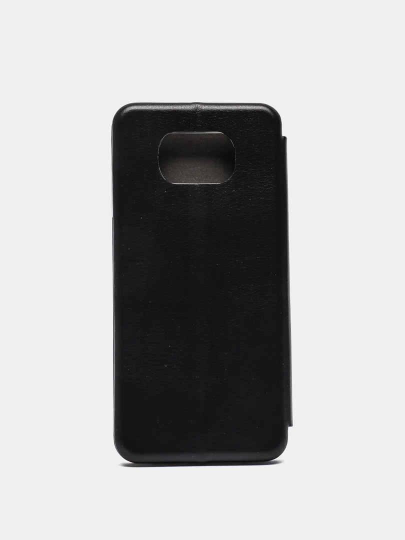 Черный чехол книжка Xiaomi POCO F3, POCO M3, POCO X3 NFC, POCO X3 PRO с функцией подставки