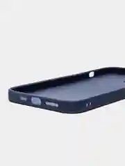 Темно-синий чехол iPhone 7/8 SE(2020), 7+/8+, XR, 11, 12 mini, 12/12 pro, 12 pro max, силиконовый