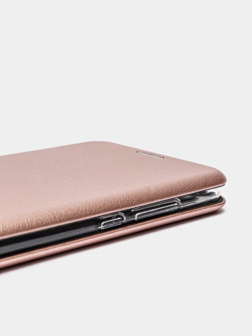 Розовый чехол-книжка на Xiaomi Redmi 6A, Сяоми Редми 6А
