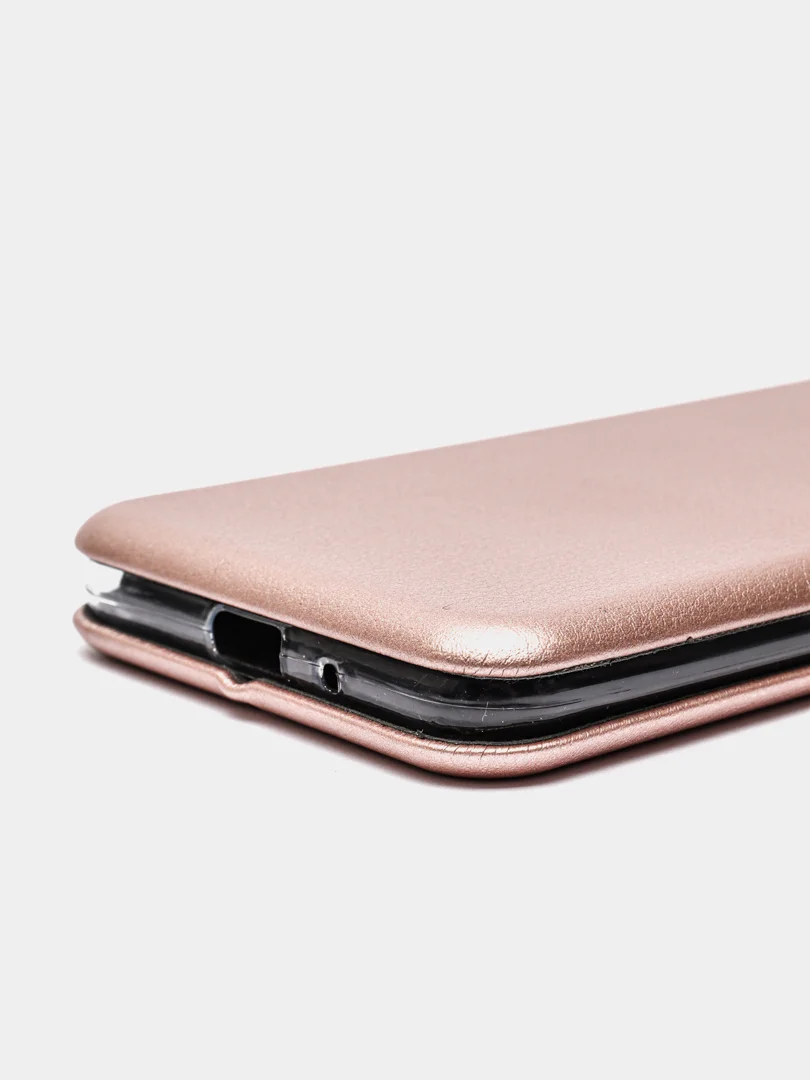 Розовый чехол-книжка на Xiaomi Redmi 6A, Сяоми Редми 6А