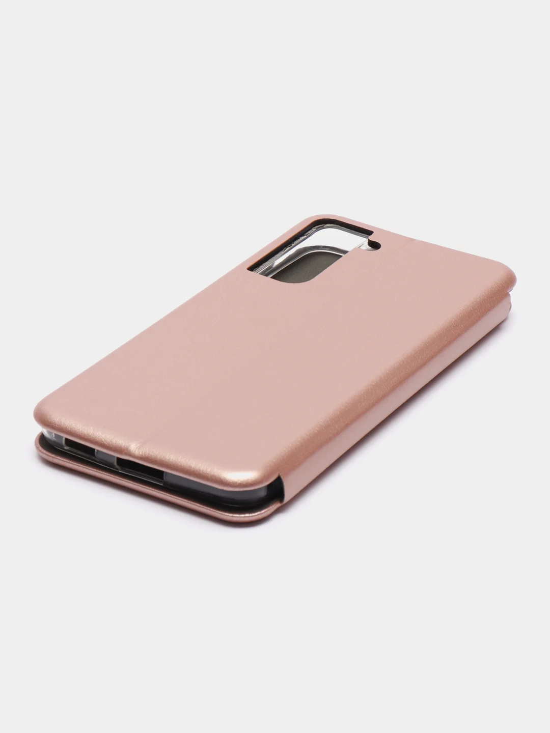 Розовый чехол-книжка для Samsung Galaxy S21
