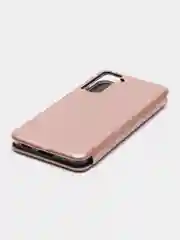 Розовый чехол-книжка для Samsung Galaxy S21