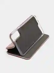 Розовый чехол-книжка для Samsung Galaxy S21