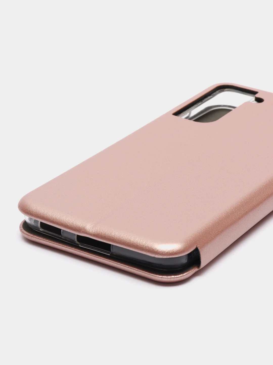 Розовый чехол-книжка для Samsung Galaxy S21
