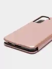 Розовый чехол-книжка для Samsung Galaxy S21
