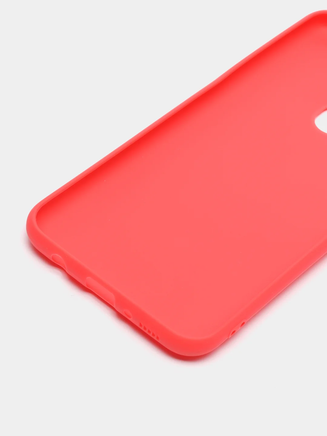 Кораллово-розовый чехол для Samsung Galaxy A52 А72 M21/M30S мягкий матовый TPU силикон