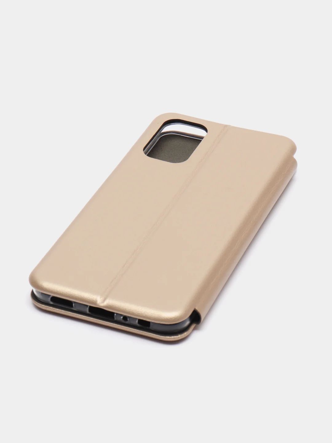 Золотой чехол книжка Samsung Galaxy A13 4G, Самсунг Галакси А13 4G