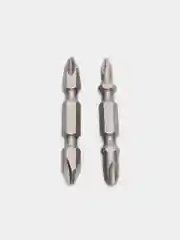Набор бит двусторонних KRANZ PH2xPH2, PH1xPH3, 50 мм, 2 штуки, сталь S2