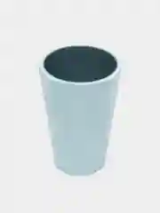 Голубой стакан для зубных щеток