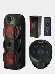 Колонка беспроводная Bluetooth с подсветкой Perfeo Power Box 70, TWS (AUX/USB/MicroSD/FM)