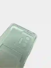 Чехол для Xiaomi 11T / 11T Pro, Сяоми 11Т / 11Т Про, прозрачный с карманом для карты