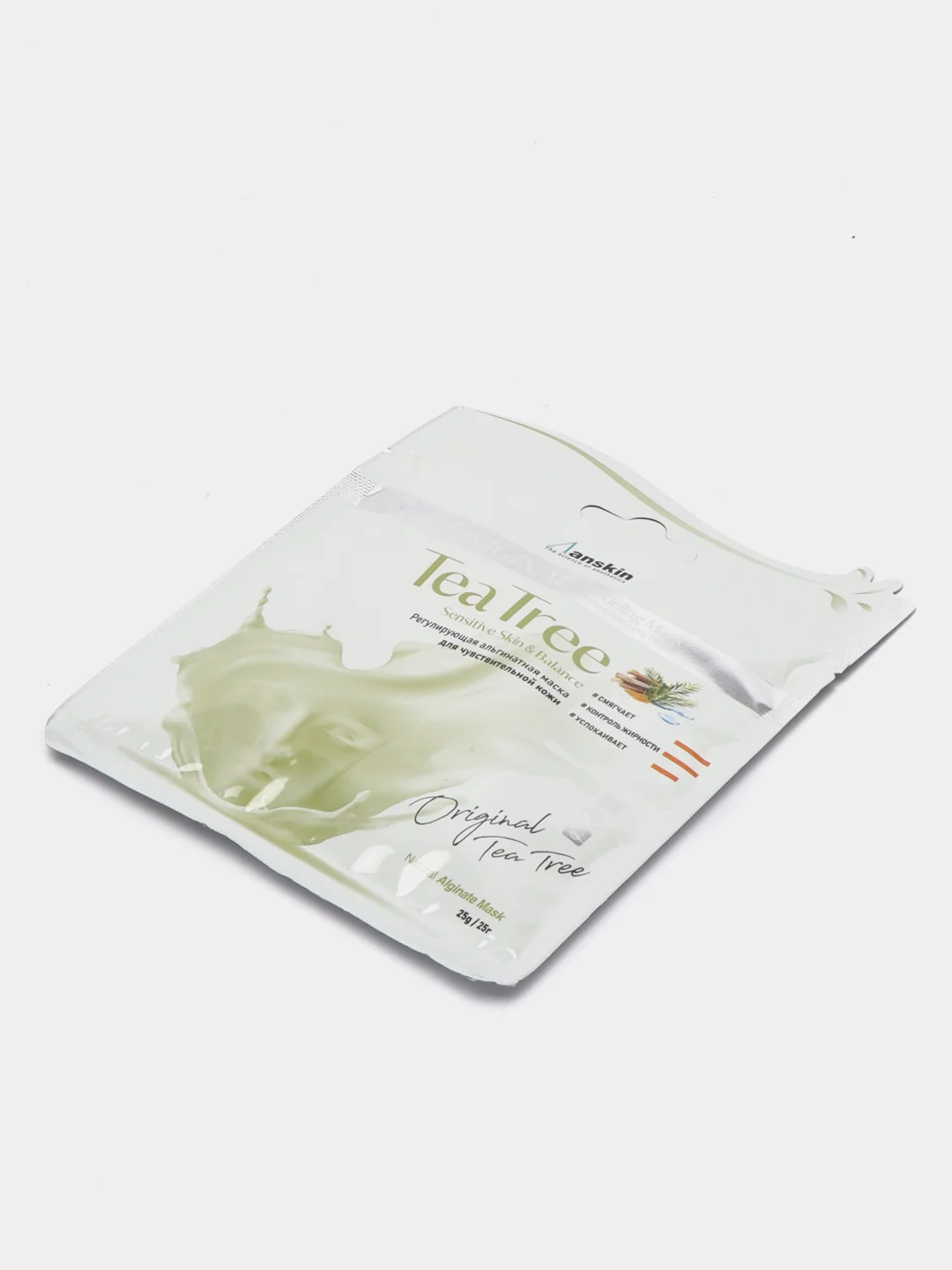 Маска для лица альгинатная с чайным деревом Teatree Modeling Mask ANSKIN, 25г