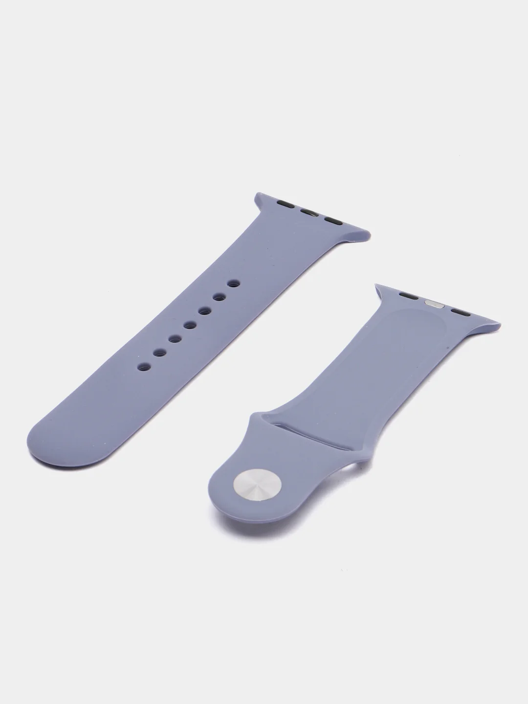 Индиго силиконовый ремешок для Apple Watch, с корпусом, 38 / 40 / 42 / 44
