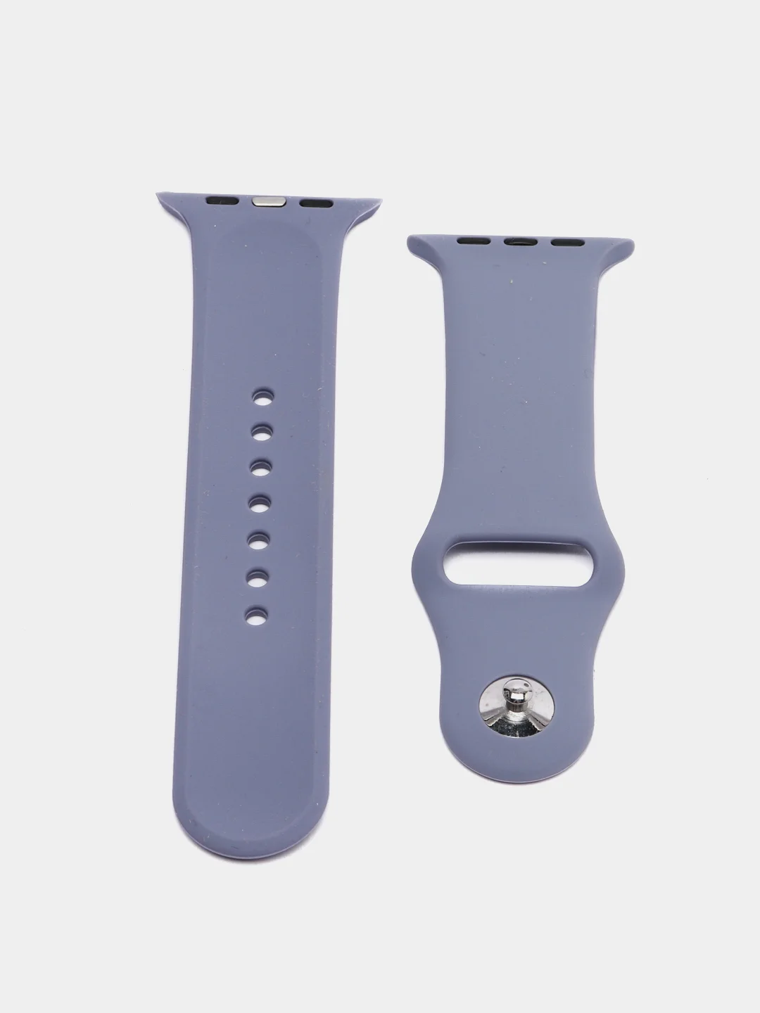 Индиго силиконовый ремешок для Apple Watch, с корпусом, 38 / 40 / 42 / 44