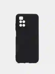 Черный чехол для Redmi 10, силиконовый, с поверхностью soft touch