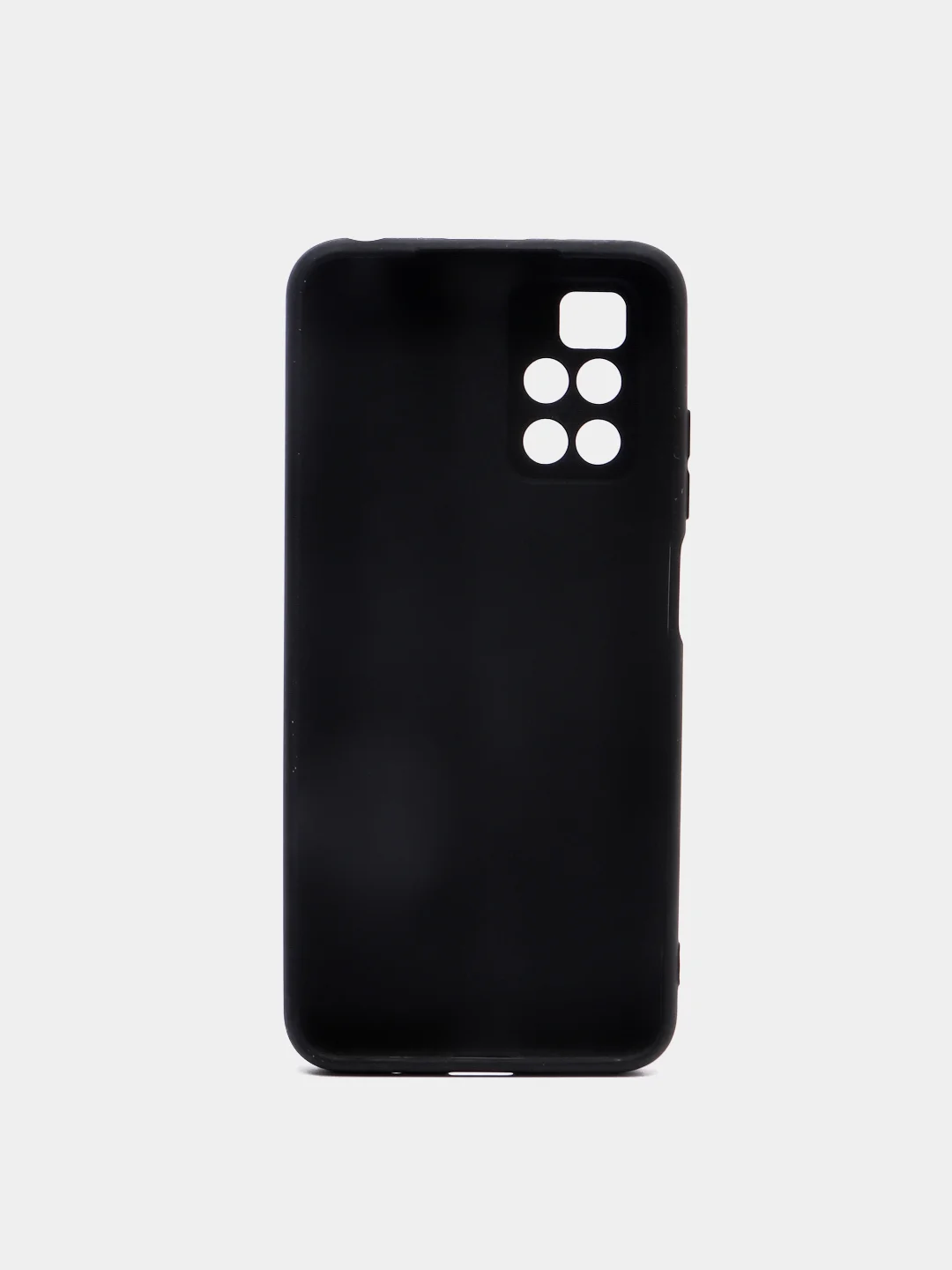 Черный чехол для Redmi 10, силиконовый, с поверхностью soft touch