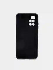 Черный чехол для Redmi 10, силиконовый, с поверхностью soft touch