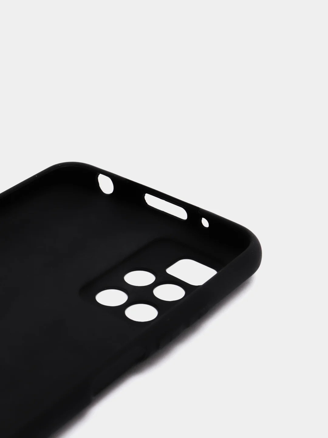 Черный чехол для Redmi 10, силиконовый, с поверхностью soft touch