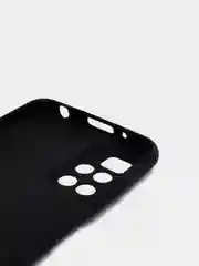 Черный чехол для Redmi 10, силиконовый, с поверхностью soft touch