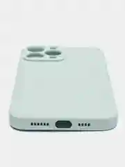 Мятный чехол на айфон (iPhone) 13 / 13 Pro / 13 Pro Max силиконовый про макс