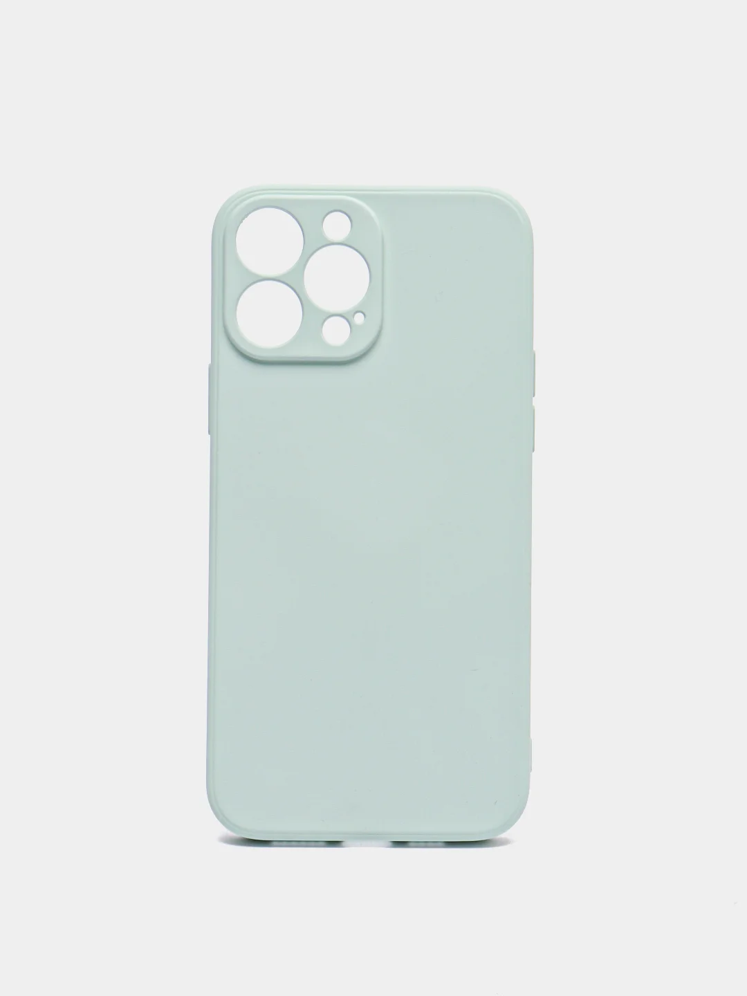 Мятный чехол на айфон (iPhone) 13 / 13 Pro / 13 Pro Max силиконовый про макс