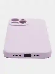 Лавандовый чехол на айфон (iPhone) 13 / 13 Pro / 13 Pro Max силиконовый про макс