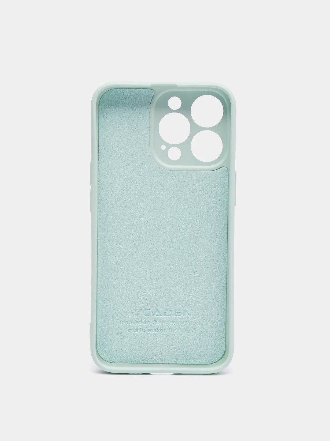 Мятный чехол на айфон (iPhone) 13 / 13 Pro / 13 Pro Max силиконовый про макс