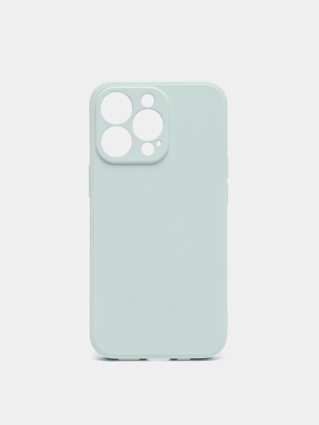 Мятный чехол на айфон (iPhone) 13 / 13 Pro / 13 Pro Max силиконовый про макс