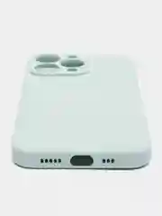 Мятный чехол на айфон (iPhone) 13 / 13 Pro / 13 Pro Max силиконовый про макс