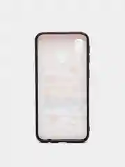 Бежевый чехол с рисунком для Samsung Galaxy A01 Core, A41, A51