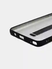 Силиконовый матовый чехол с кольцом-подставкой для Samsung Note 5, усиленный