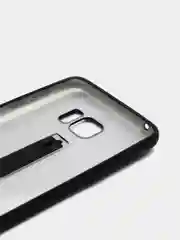Силиконовый матовый чехол с кольцом-подставкой для Samsung Note 5, усиленный