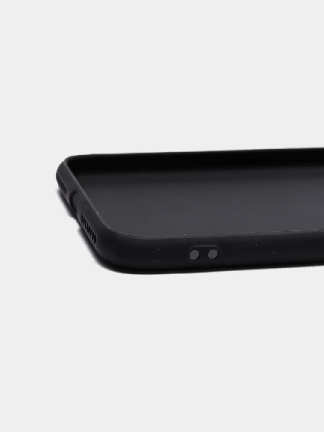Черный чехол iPhone 7/8 SE(2020), 7+/8+, XR, 11, 12 mini, 12/12 pro, 12 pro max, силиконовый