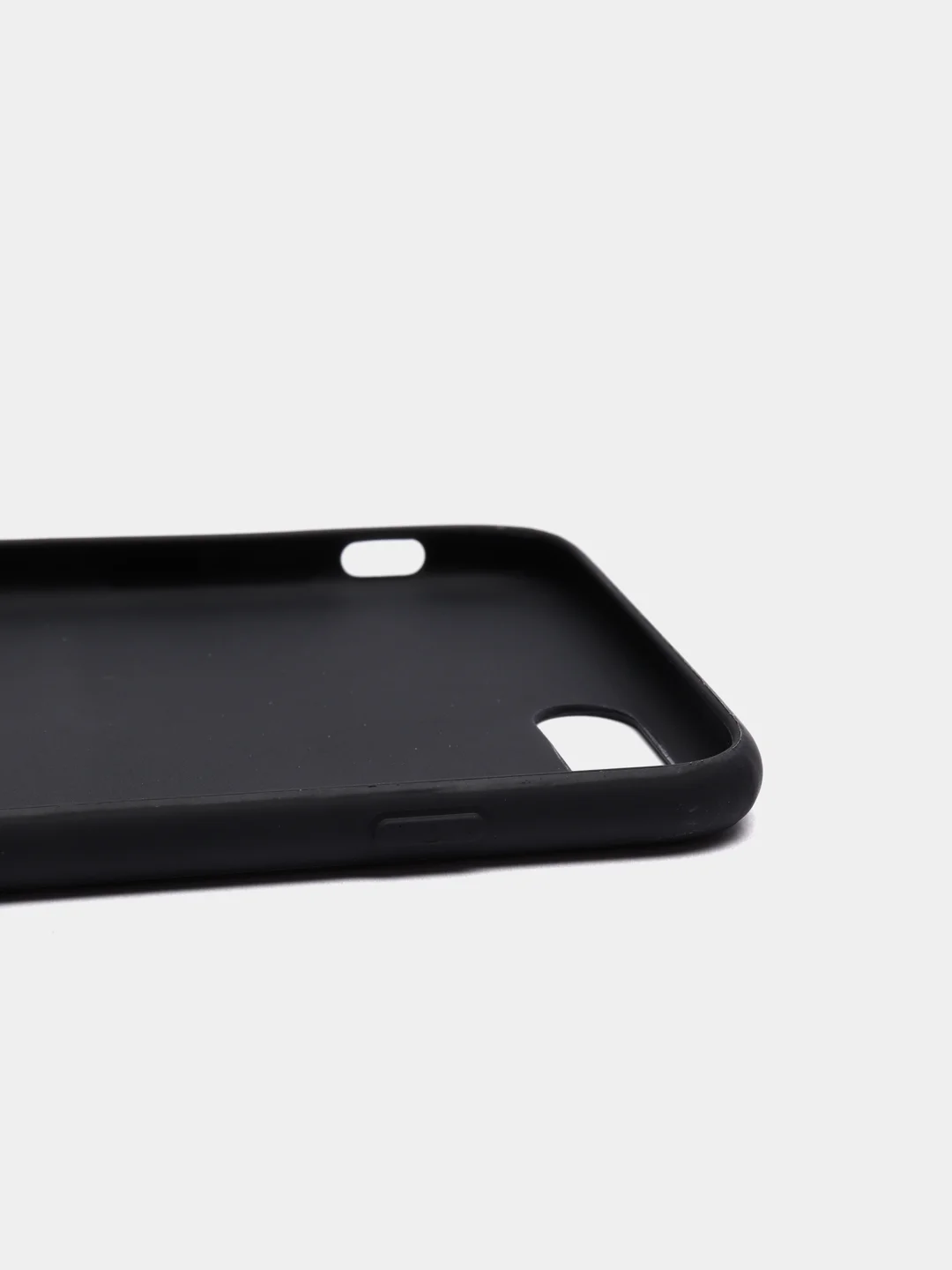 Черный чехол iPhone 7/8 SE(2020), 7+/8+, XR, 11, 12 mini, 12/12 pro, 12 pro max, силиконовый